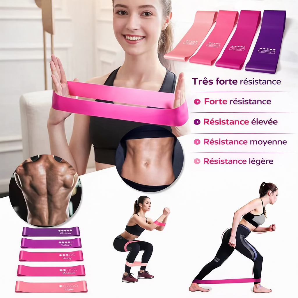 Bande de résistance 5PCS